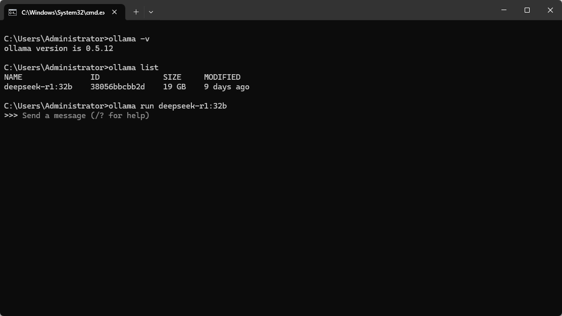 DeepSeek本地部署及个人知识库搭建(一)